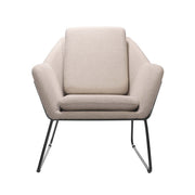Cardinal Single Seater Arm Chair Stone 102 Fabric