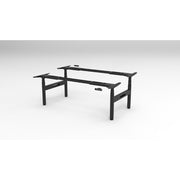 Halo+ Back to Back Height Adjustable Workstation Frame Black P C