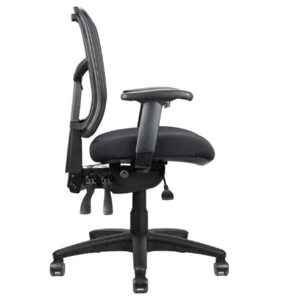 Rapidline Merida Medium Back Mesh Operator Chair