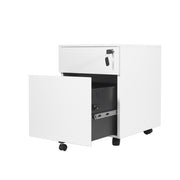 Rapidline GO Steel Mobile Pedestal for Height-Adjustable White China