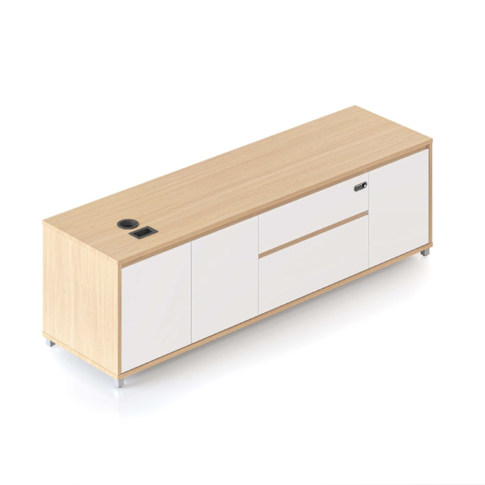 Executive Height Adjust Cabinet Right Hand Side Cabinet Return