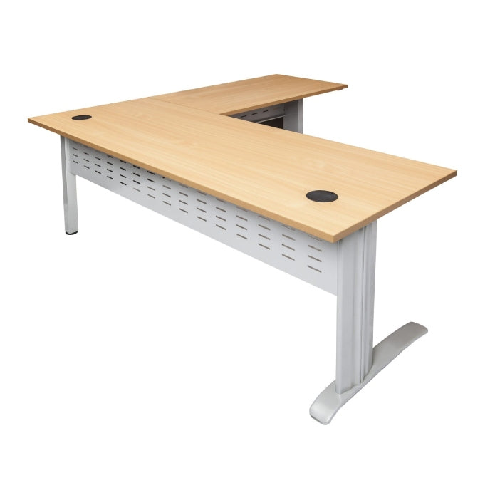 Rapidline Span Open Office Corner Desk With Return