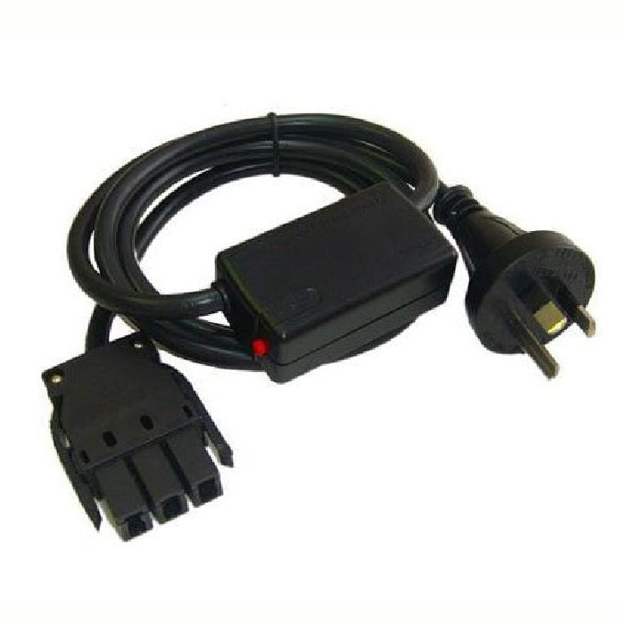 CMS 3 Pin Plug Leads Black