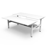 Rapidline Height Adjustable Halo+ Back to Back Workstation