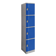 ABS Plastic Locker - 4 Doors Full Height