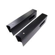 Halo+ Single Sided Workstation Cable Tray & Screen Mounting Arm Black P C