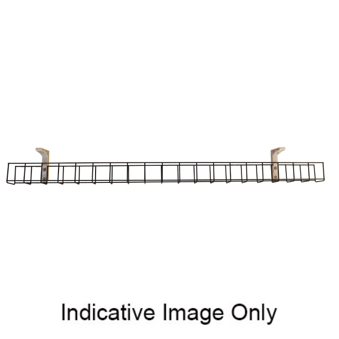 Rapid Wiring Single Tier Cable Basket Black None