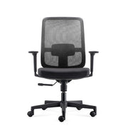 Lotto Medium Back Mesh Operator Chair Black Frame