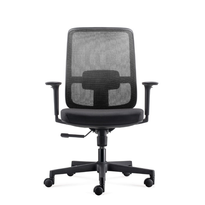 Lotto Medium Back Mesh Operator Chair Black Frame