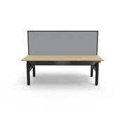 Rapidline Height Adjustable Halo+ Back to Back Workstation