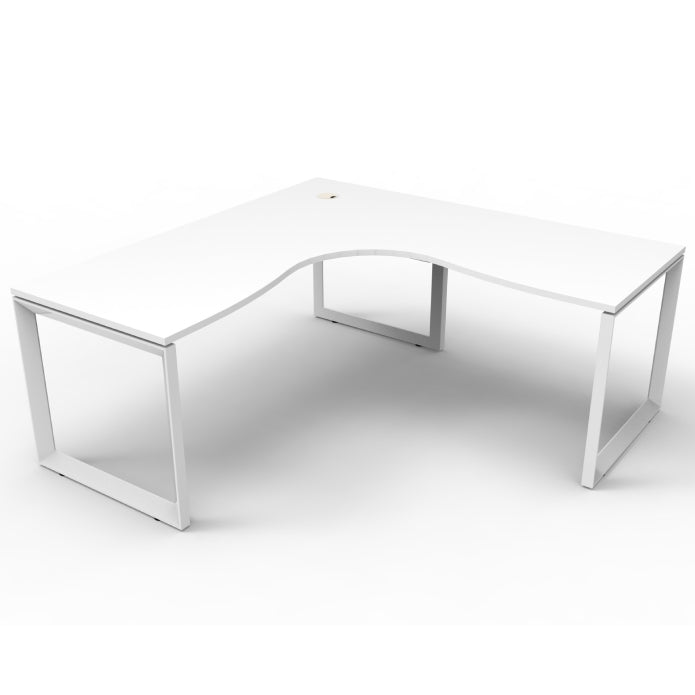 Rapidline Deluxe Loop Leg Corner Desk