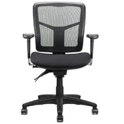 Rapidline Merida Medium Back Mesh Operator Chair With Arms