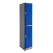 ABS Plastic Locker - 2 Door Full Height