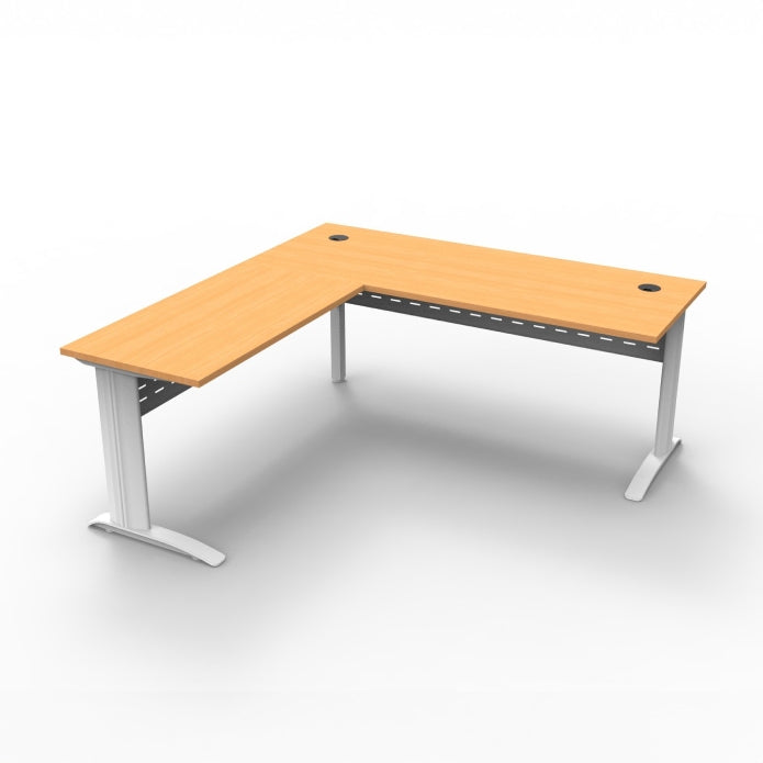 Rapidline Span Open Office Corner Desk With Return
