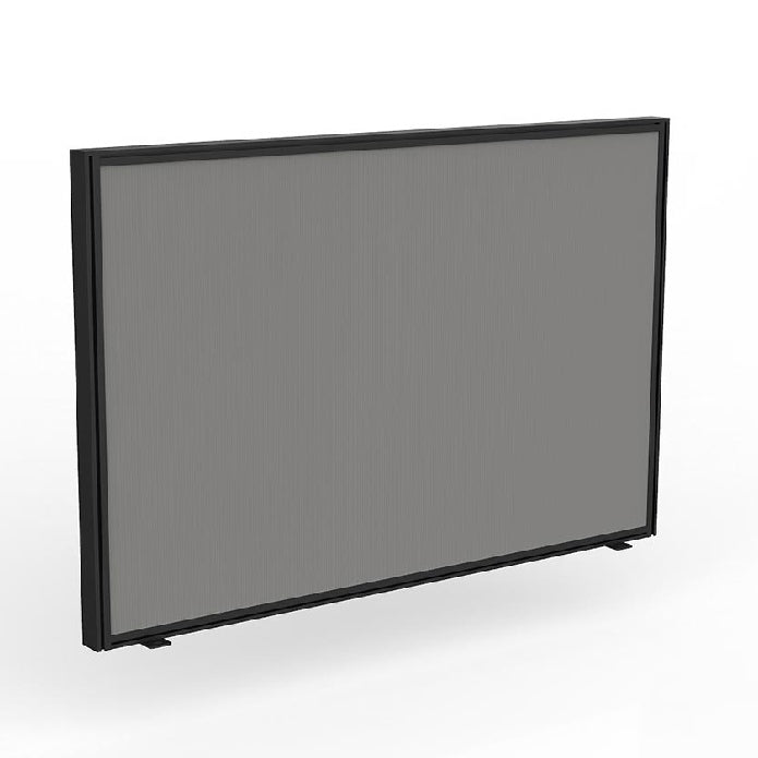 Studio Screen for Agile Shared Desk Black Powdercoat