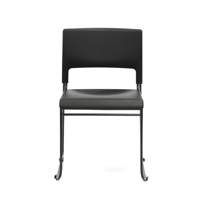 Apollo Sled Base Stacking Chair No Seat Pad
