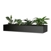 Rapidline Cupboard Planter box for Perforated Cupboard Black