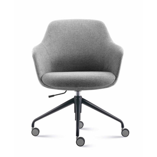 Aspen 4 Star Tub Chair Light Grey Fabric