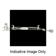 Rapid Wiring Single Tier Cable Basket White 2 x GPO