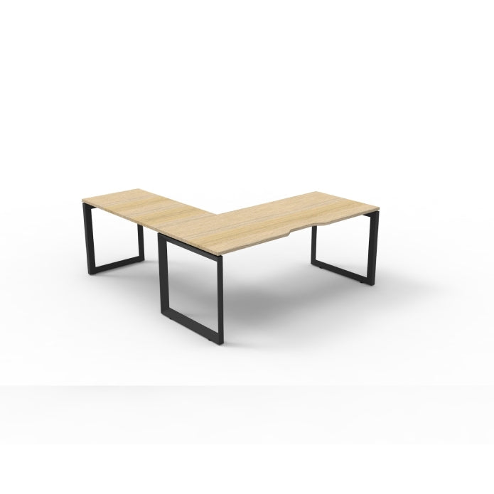 Rapidline Deluxe Loop Leg Corner Desk