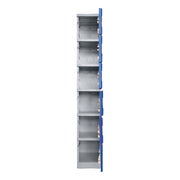 ABS Plastic Locker - 6 Door Full Height