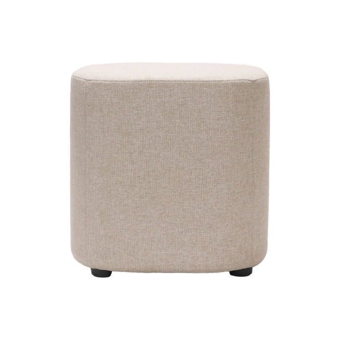 Kali Square Ottoman Stone 102 Fabric