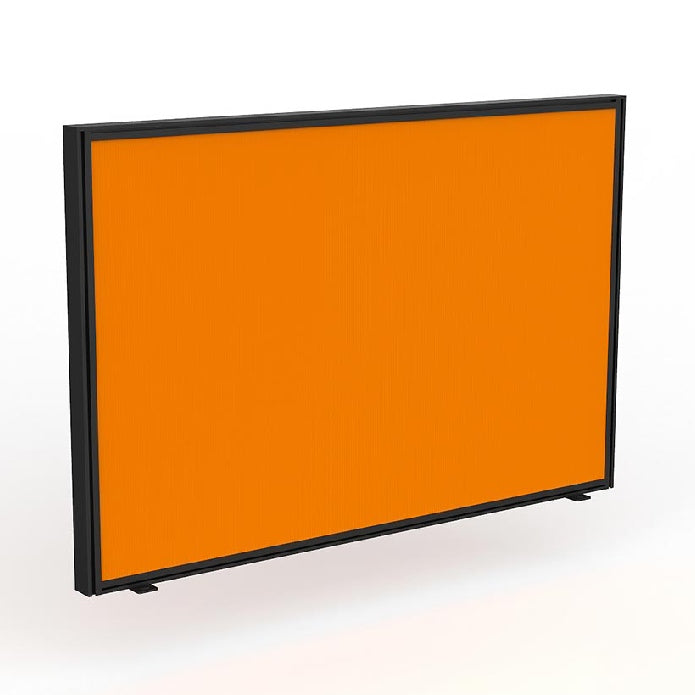 Studio Screen for Agile Shared Desk Black Powdercoat