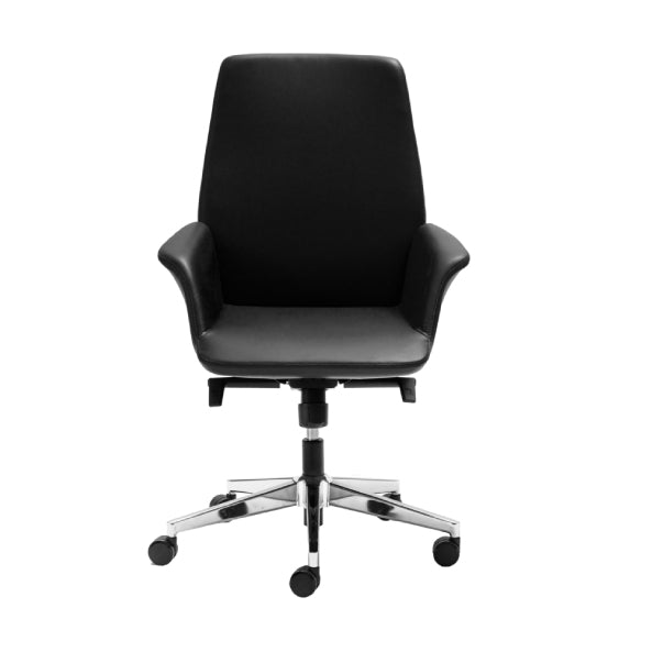 Rapidline Accord Genuine Leather Medium Back Chair