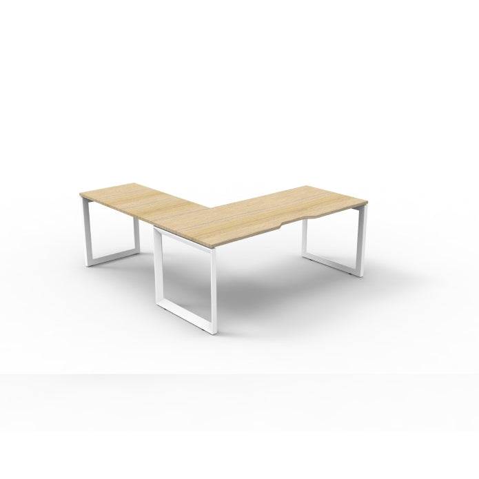 Rapidline Deluxe Loop Leg Corner Desk
