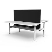 Rapidline Height Adjustable Halo+ Back to Back Workstation