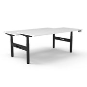 Rapidline Height Adjustable Halo+ Back to Back Workstation