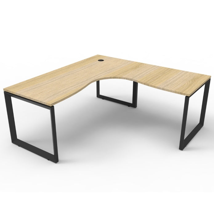 Rapidline Deluxe Loop Leg Corner Desk