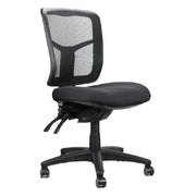 Rapidline Merida Medium Back Mesh Operator Chair Without Arms