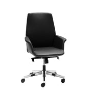 Rapidline Accord Genuine Leather Medium Back Chair