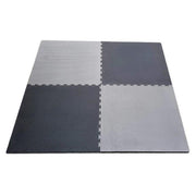 Morgan 2Cm Tatami Jigsaw Interlocking Floor Mats Grey-Black