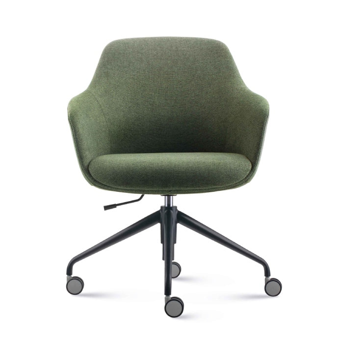 Aspen 4 Star Tub Chair Olive Fabric