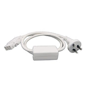 CMS 3 Pin Plug Leads White