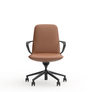 Nico Chair Mid Back Leather Tan