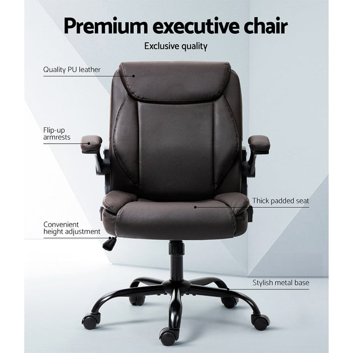 Artiss Executive Office Chair Mid Back