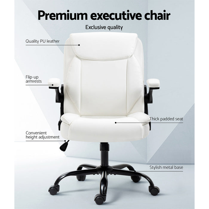 Artiss Executive Office Chair Mid Back