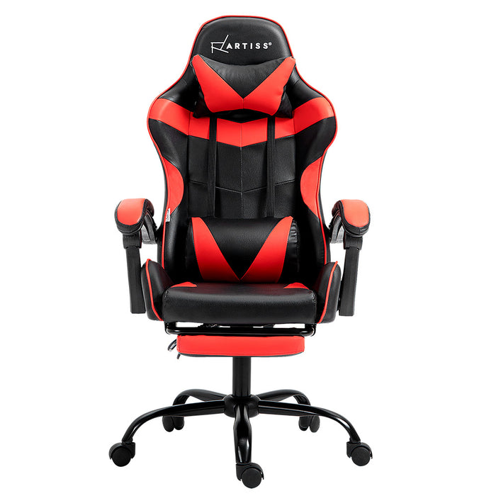 Artiss Gaming Office Chair Executive Computer Leather Chairs Footrest