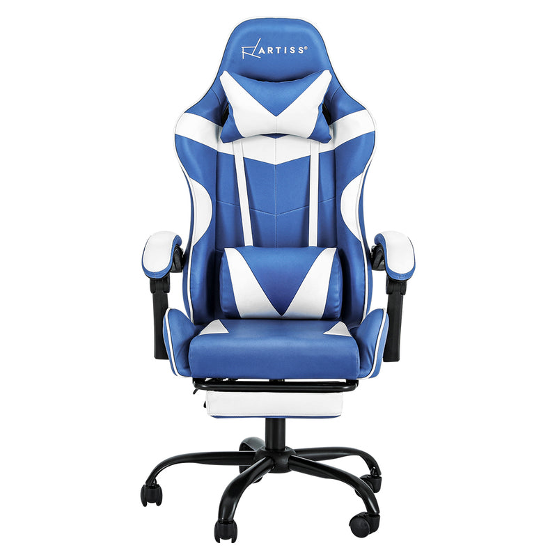 Artiss Gaming Office Chair Executive Computer Leather Chairs Footrest