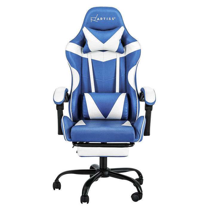 Artiss Gaming Office Chair Executive Computer Leather Chairs Footrest