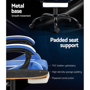 Artiss Gaming Office Chair Executive Computer Leather Chairs Footrest