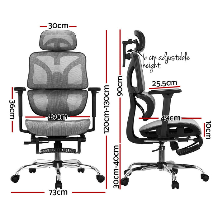 Artiss Ergonomic Office Chair Footrest