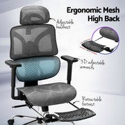 Artiss Ergonomic Office Chair Footrest