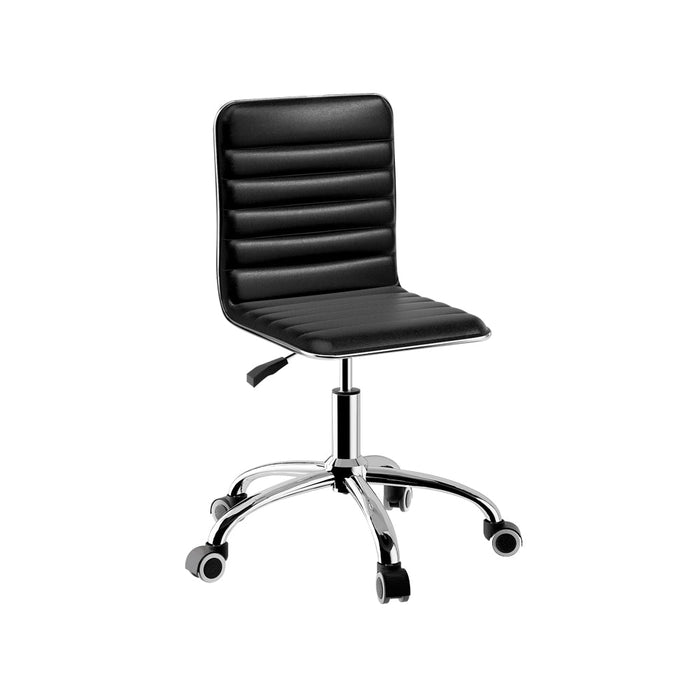 Artiss Office Chair Conference Chairs PU Leather Low Back