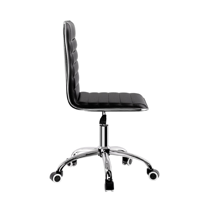 Artiss Office Chair Conference Chairs PU Leather Low Back