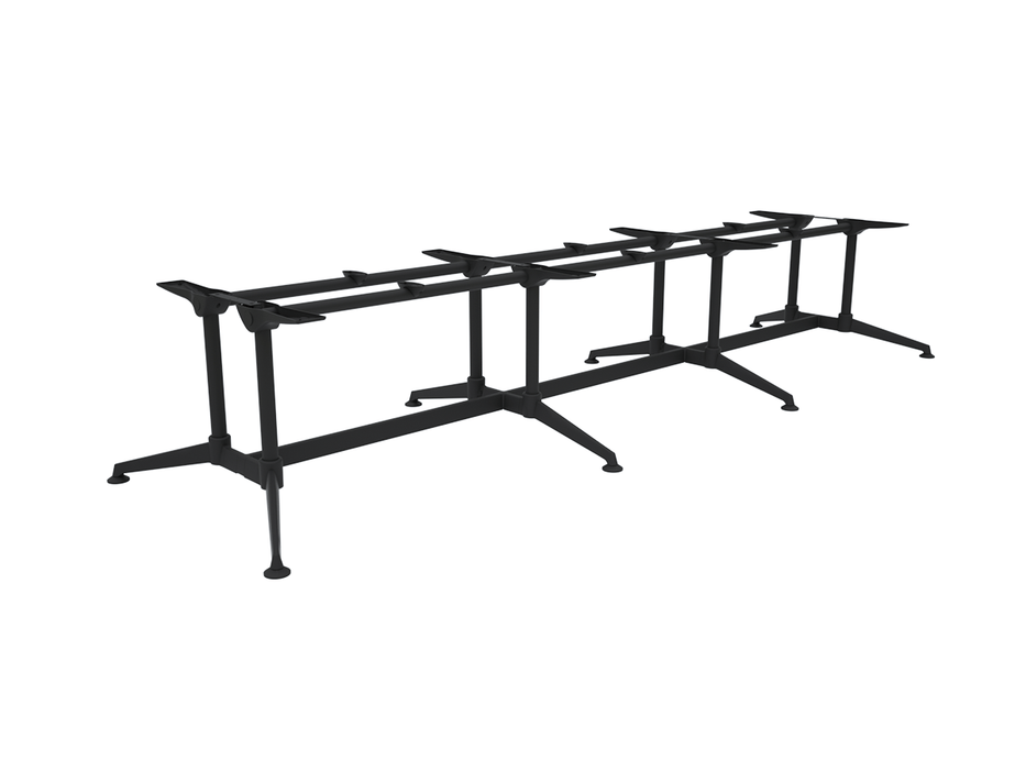 Modulus Meeting Table Twin Post Triple Span Frame