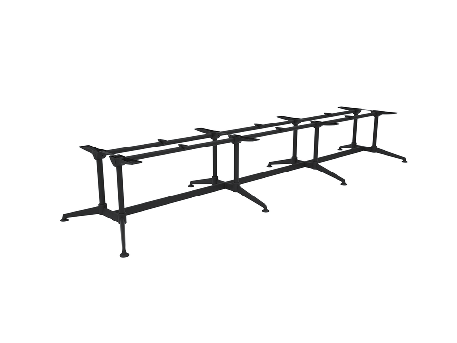 Modulus Meeting Table Twin Post Triple Span Frame